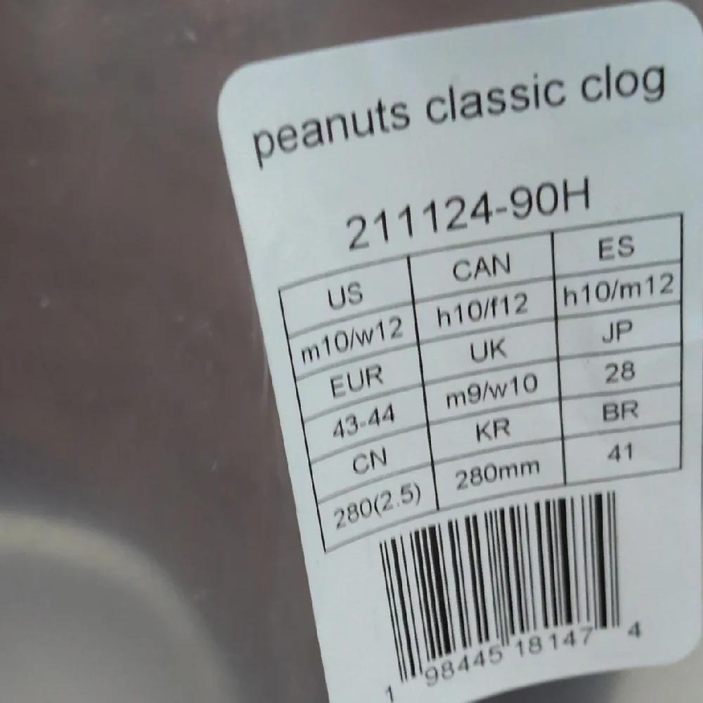 CROCS Peanuts Classic Clog - Gray - Picture 2 of 4